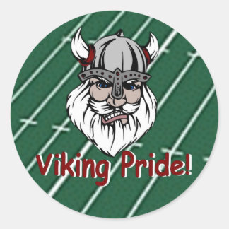 Adesivo Redondo Lowndes Viking Pride