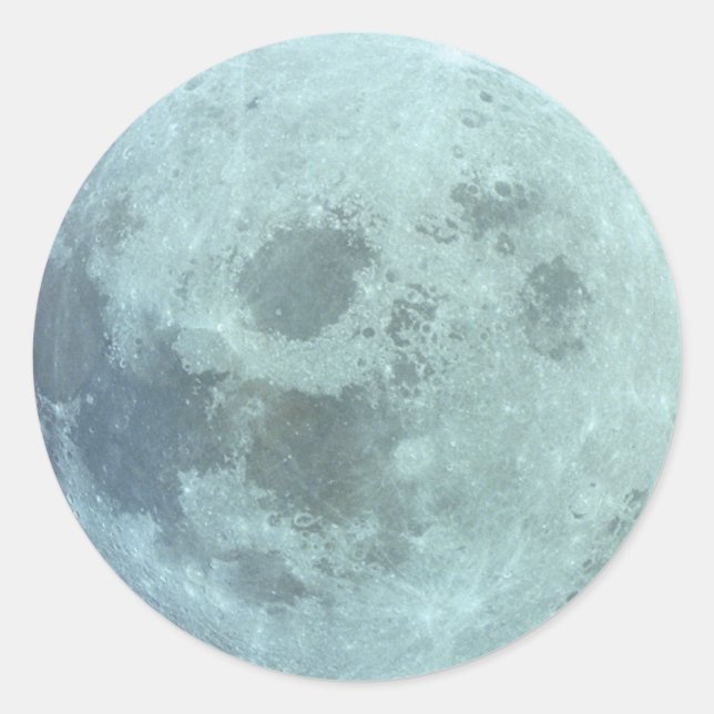 Adesivo Redondo Lua (Frente)