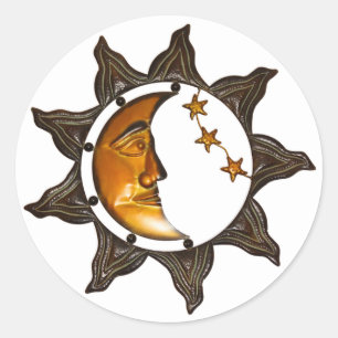 Adesivo Redondo Lua Celta