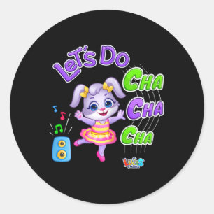 Adesivo Redondo Lucas e Amigos por Appstudios Rv Cartoon de Mulher