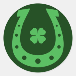 Adesivo Redondo Lucky Horsfere