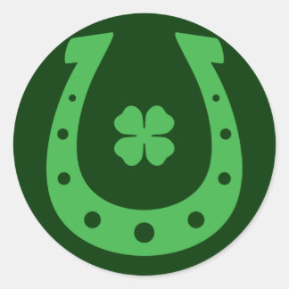 Adesivo Redondo Lucky Horsfere