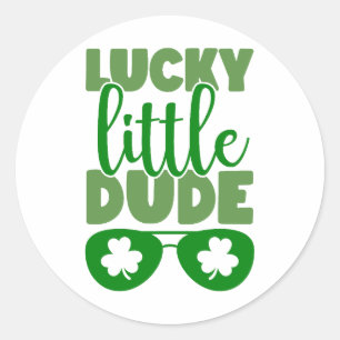 Adesivo Redondo Lucky Little 🍀