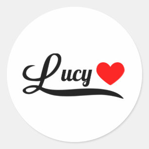 Adesivo Redondo Lucy
