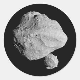 Adesivo Redondo Lucy Mission Dinkinesh Binary Asteroide