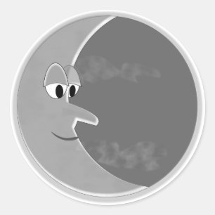 Adesivo Redondo Luna