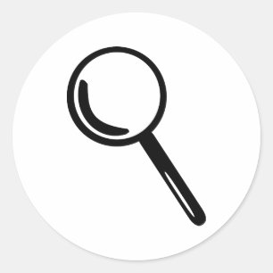 Adesivo Redondo Lupa