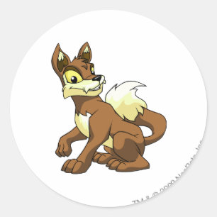 Adesivo Redondo Lupe Brown