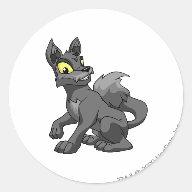 Adesivo Redondo Lupe Shadow (Frente)