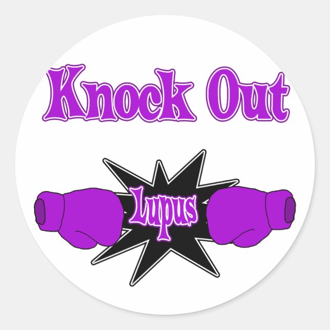 Adesivo Redondo Lupus (Frente)