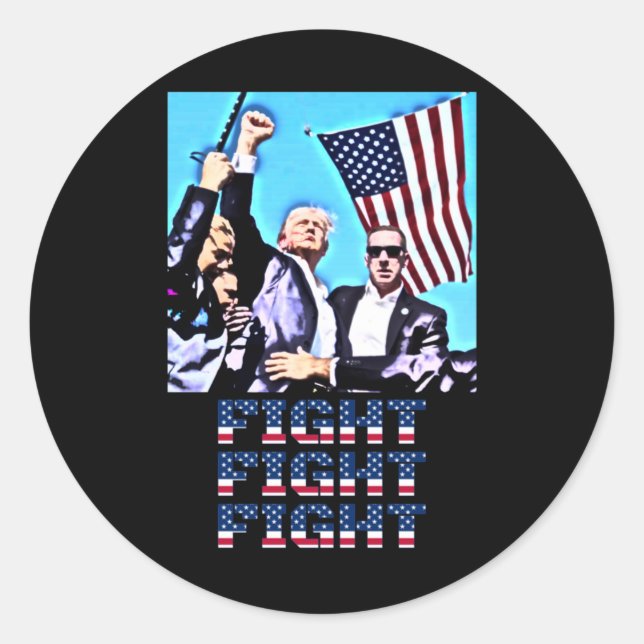 Adesivo Redondo Luta Contra A Pressão De Rali (Frente)