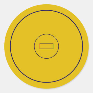 Adesivo Redondo Luta Mat