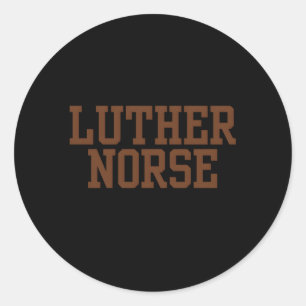 Adesivo Redondo Luther Norse Seminary