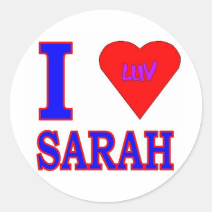 ADESIVO REDONDO LUV SARAH