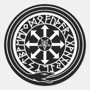 Adesivo Redondo Lux Occulta - Luz oculta