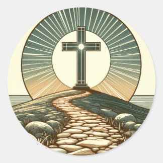 Adesivo Redondo Luz do Mundo