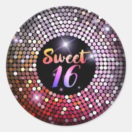 Adesivo Redondo Luz Espumante Moderna Docinho 16