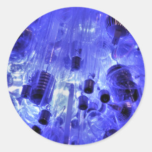 ADESIVO REDONDO LUZES