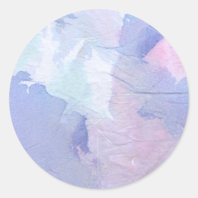 Adesivo Redondo Luzes do norte II (Frente)