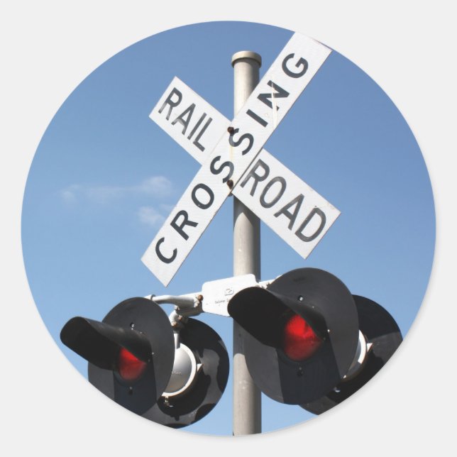 Adesivo Redondo Luzes vermelhas (Frente)