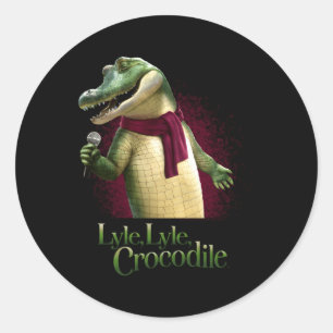 Adesivo Redondo Lyle Lyle Crocodile Movie Singing Lyle