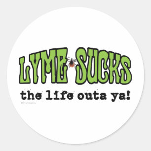 Adesivo Redondo Lyme suga