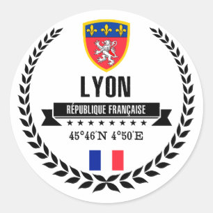 Adesivo Redondo Lyon