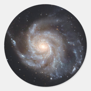Adesivo Redondo M101 a galáxia do Pinwheel (NGC 4547)