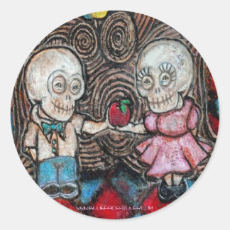 Adesivo Redondo Maçã do trevo