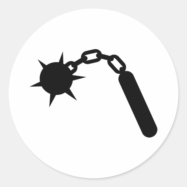 Adesivo Redondo Mace (Frente)