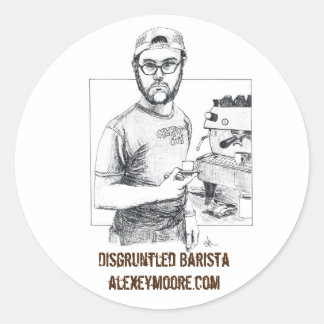 Adesivo Redondo Mad Matt Sticker