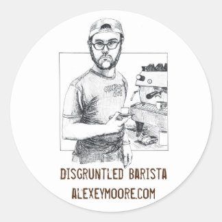 Adesivo Redondo Mad Matt Sticker