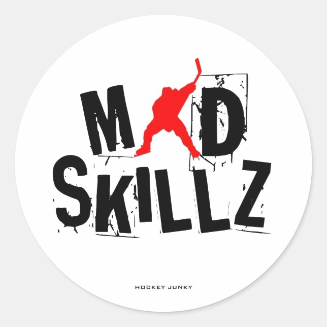 ADESIVO REDONDO MAD SKILLZ (Frente)