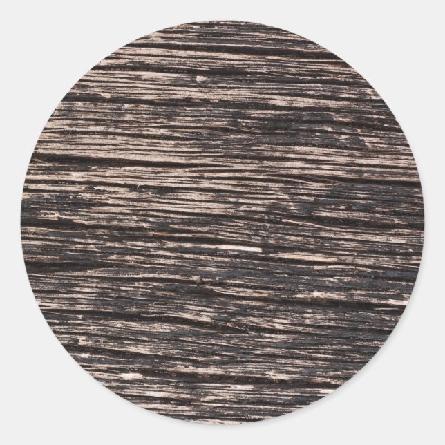 Adesivo Redondo Madeira (Frente)