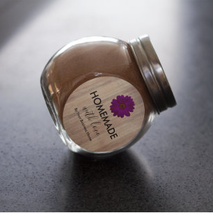 Adesivo Redondo Madeira russa casada com amor