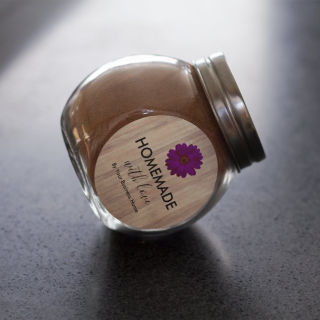 Adesivo Redondo Madeira russa casada com amor (Criador carregado)