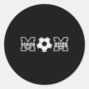 Adesivo Redondo Mãe de Veterano 2026 Futebol Cl De 2026 Formatura 