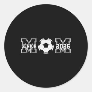 Adesivo Redondo Mãe de Veterano 2026 Futebol Cl De 2026 Formatura