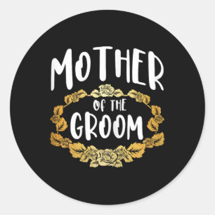 Adesivo Redondo Mãe Do Noivo Festa de Despedida de Solteira Grupo