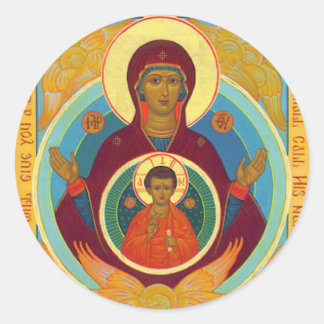 Adesivo Redondo Mãe do Sinal