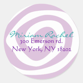 Adesivo Redondo MÃE NATURE NADRE Bar Mitzvah Sticker