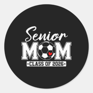 Adesivo Redondo Mãe Sênior Cl De 2026 Mãe de Futebol Formatura _2