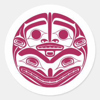 Adesivo Redondo 'Mãe Urso'