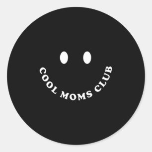 Adesivo Redondo Mães Club Mama Mamãe Mãe Bruh