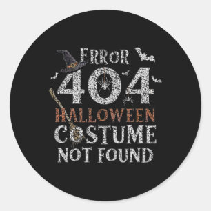 Adesivo Redondo Mães de Halloween do Casal da Família de Figuras d
