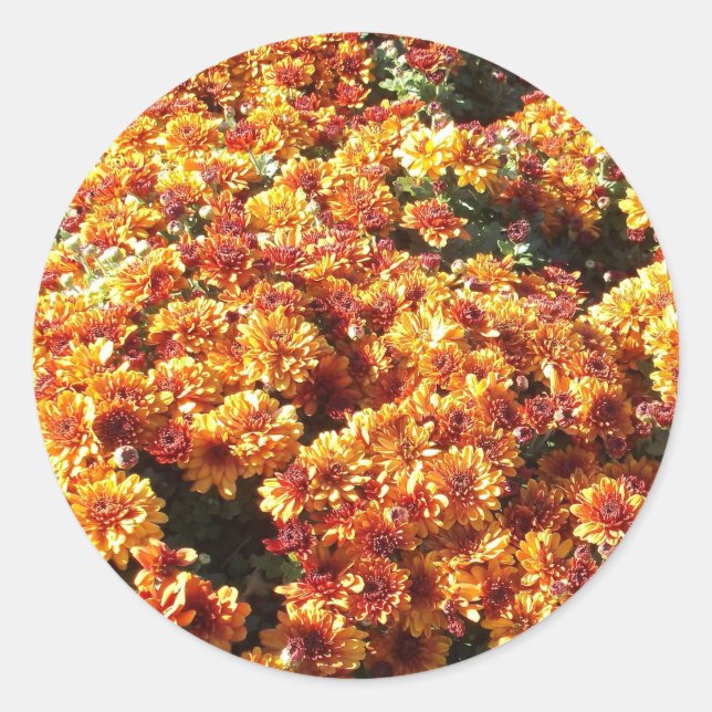 Adesivo Redondo Mães de outono (Frente)