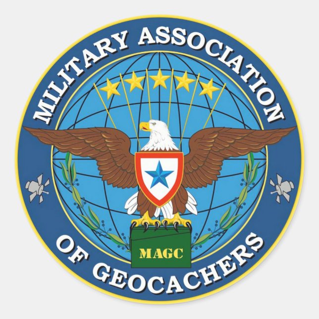 Adesivo Redondo MAGC Seal Ver 2.0 Round (Frente)