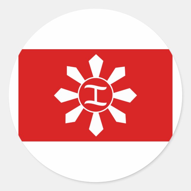 Adesivo Redondo Magdiwang, Filipinas (Frente)