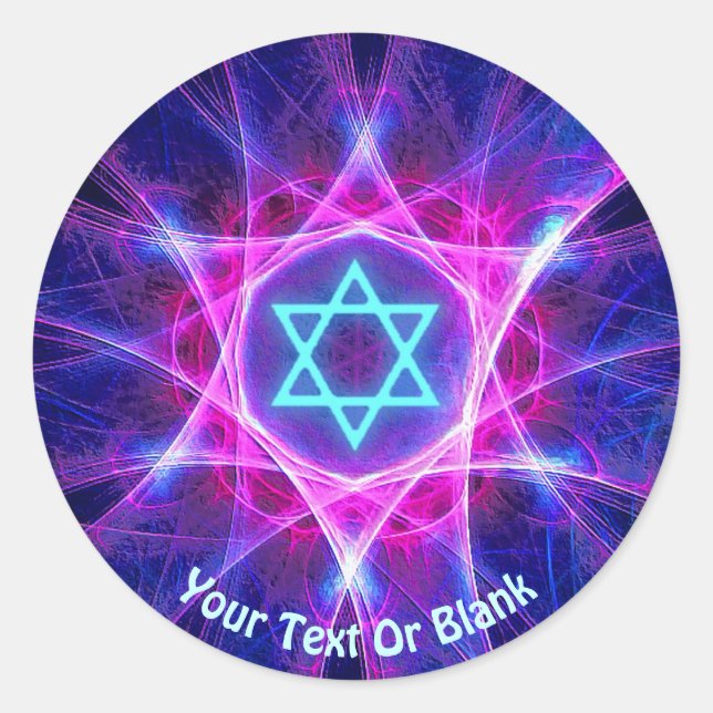 Adesivo Redondo Magen Bet Fractal (Frente)