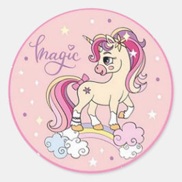 Adesivo Redondo Magia